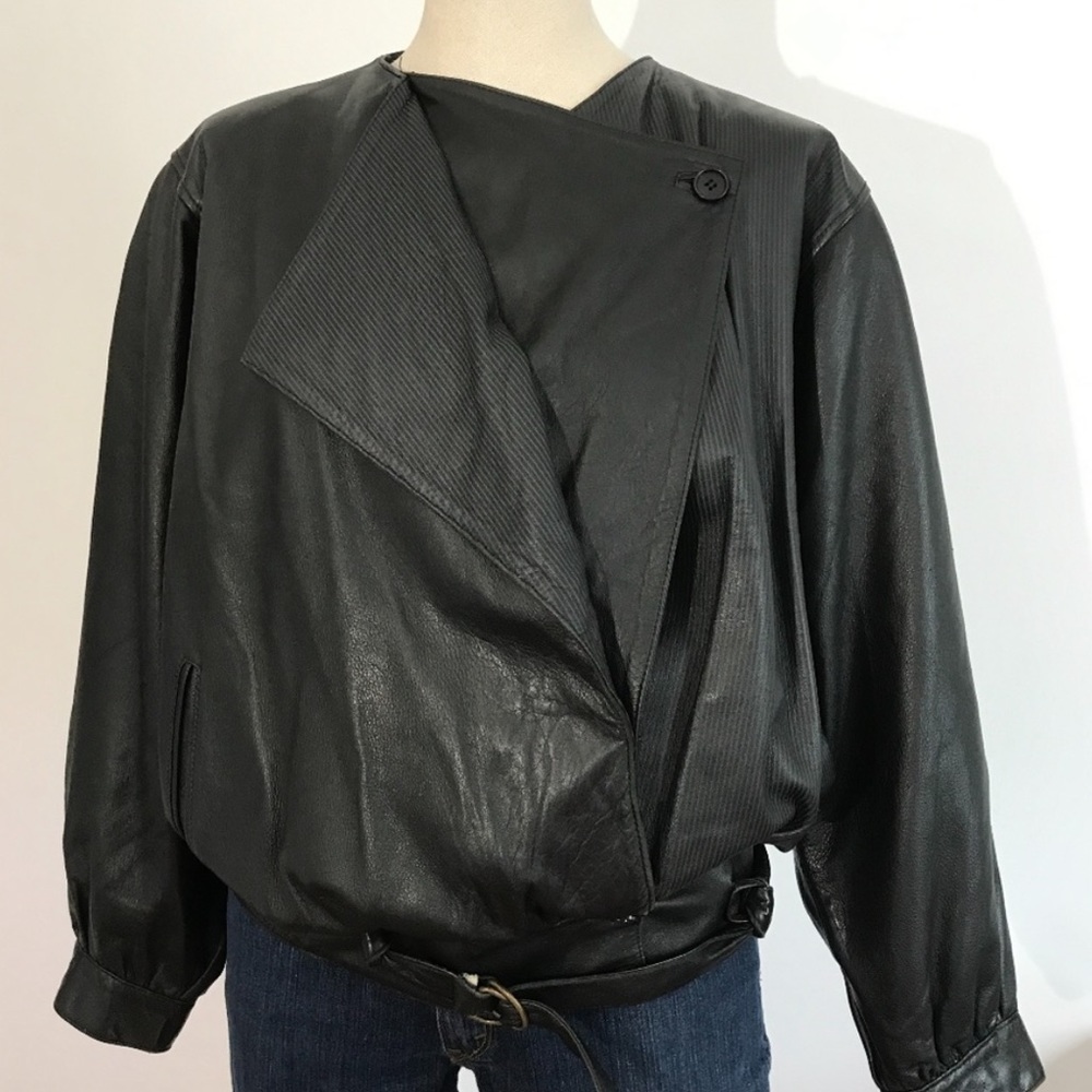Vintage leather jacket